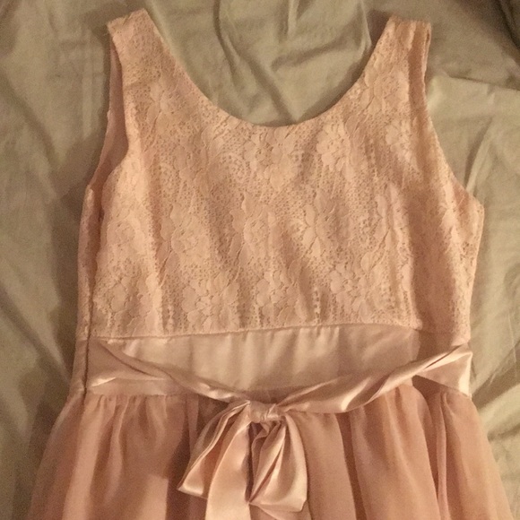 Pink spring dress - Picture 3 of 4